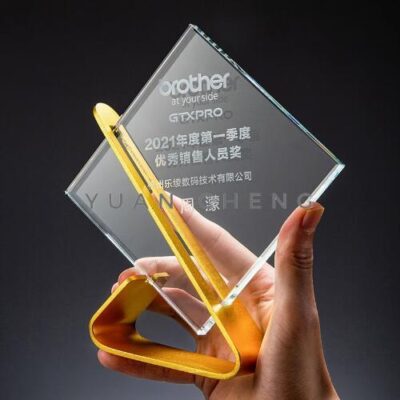 70009 金屬水晶獎座