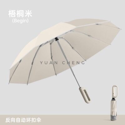 80020 三折反向自動傘
